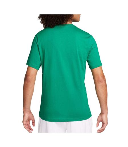 T-shirt Vert Homme Nike Tee Club - XS