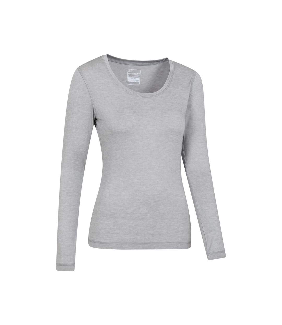 Haut Thermique Keep The Heat Femme Gris Mountain Warehouse-2
