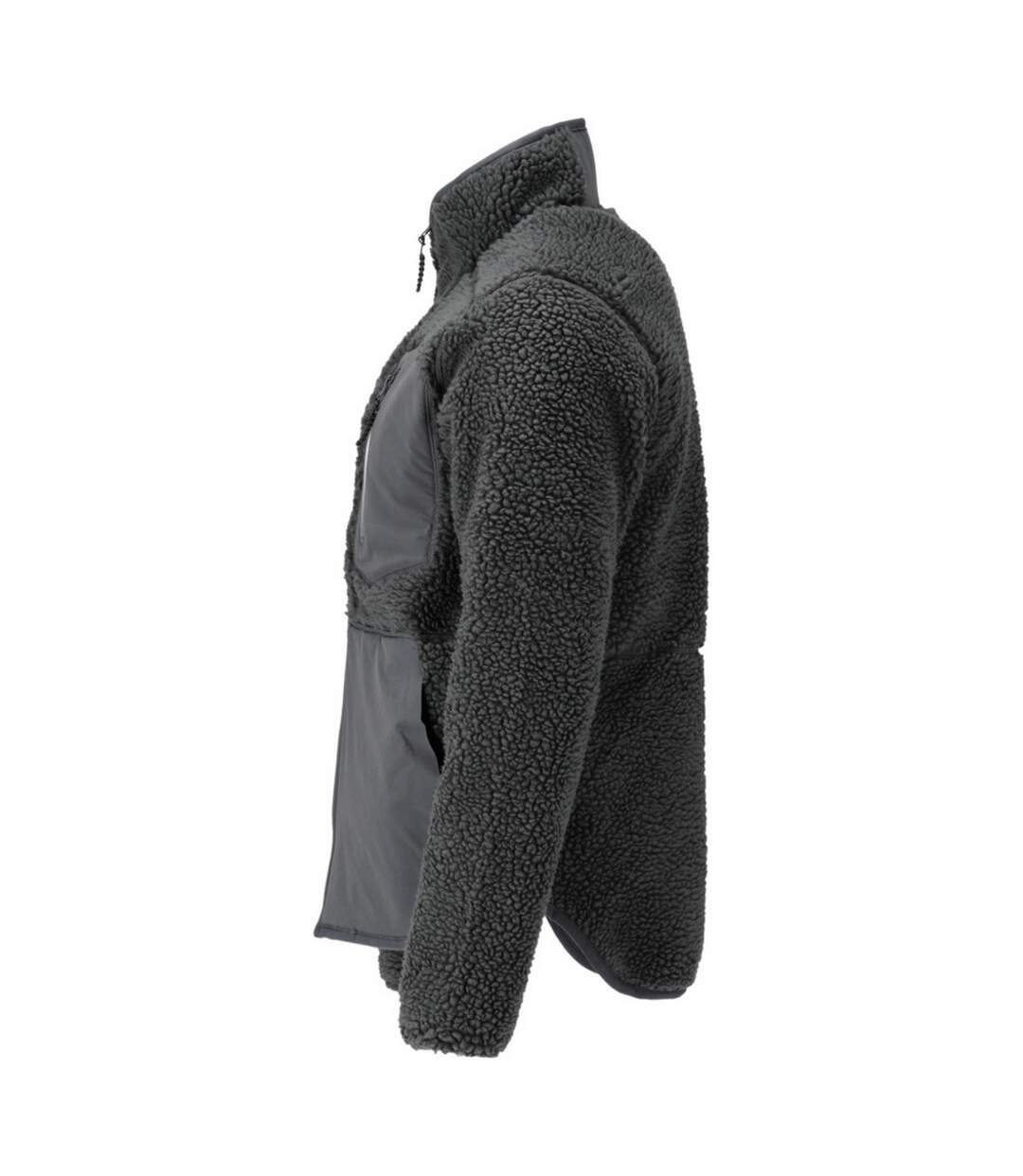 Mens Customized Zipped Jacket Stone Grey Mascot-3