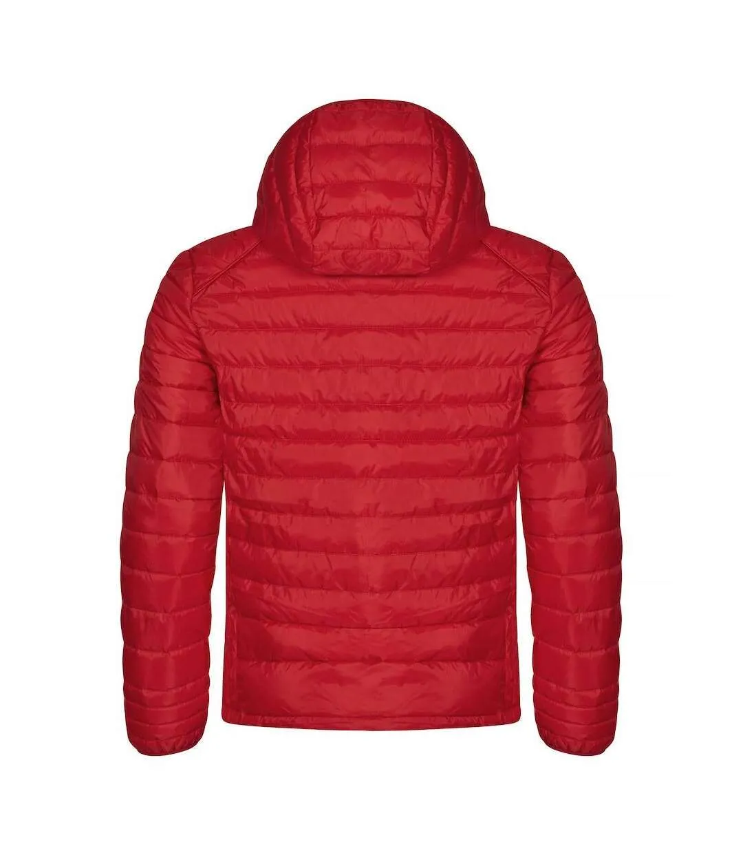 Mens Hudson Padded Jacket Red Clique-2