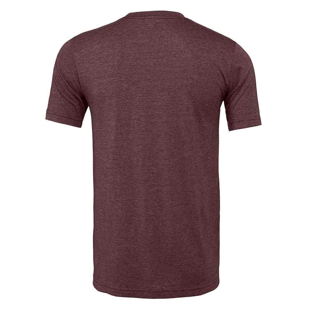 T-shirt cvc adulte marron chiné Bella + Canvas-2