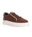 Womens/ladies Emmelino Suede Trainers Brown Dune London-1