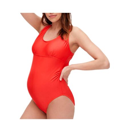 Maillots de bain de Grossesse Rouge Femme Mamalicious Veronica - L