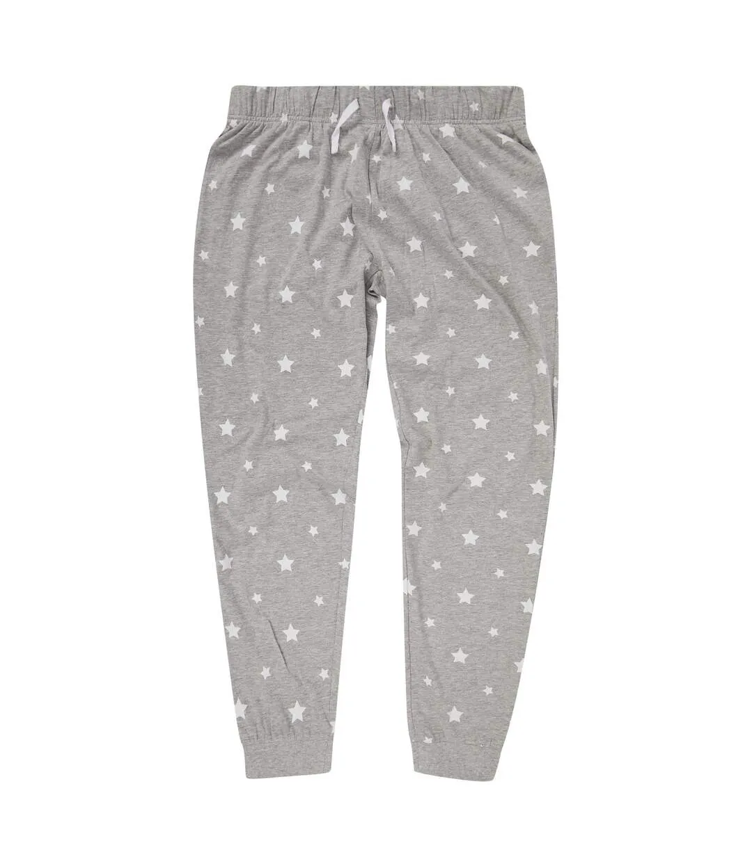 Pantalon De Jogging Femme Gris Chiné Blanc SF Women-1