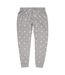 Pantalon De Jogging Femme Gris Chiné Blanc SF Women-1