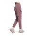 Womens/ladies Unstoppable Fleece Athletic Joggers Brown Under Armour-2