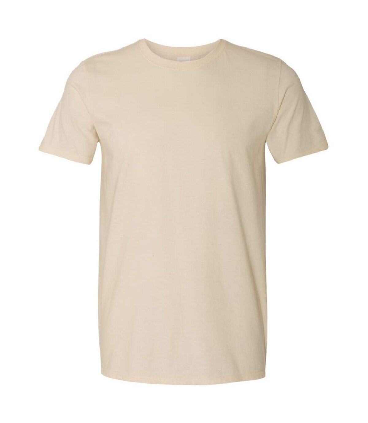 Gildan Mens Short Sleeve Soft-Style T-Shirt (Natural)