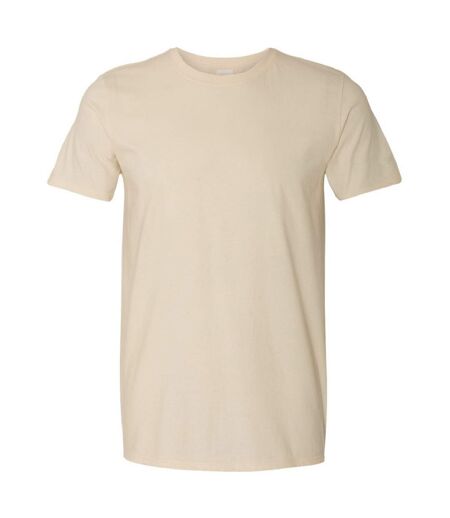 Gildan Mens Short Sleeve Soft-Style T-Shirt (Natural) - UTBC484
