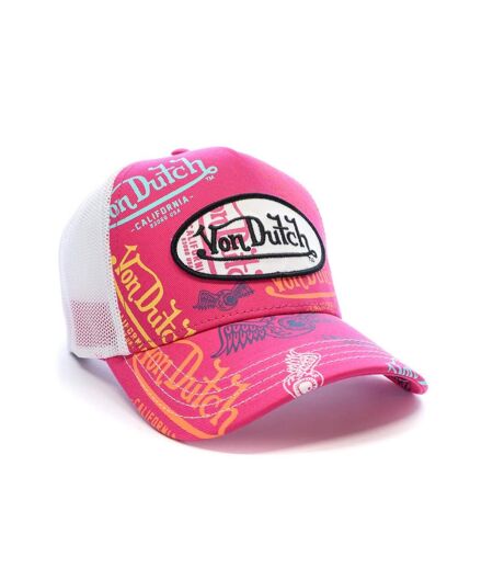 Casquette rose/blanche mixte von dutch xavier
