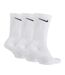 Lot De 3  Chaussettes Everyday Adulte Blanc Noir Nike-4