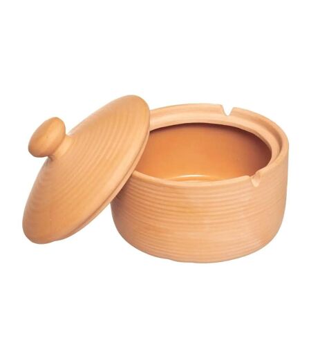 Cendrier en Terre Cuite Cosy 12cm Terracotta
