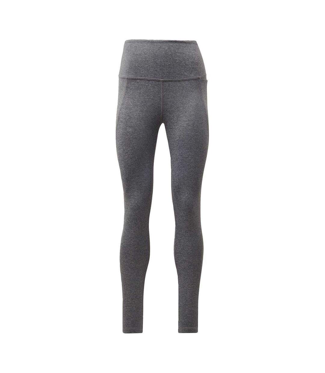Legging Entraînement Lux Femme Gris Foncé Chiné Reebok-1