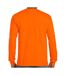 T-shirt Manches Longues Adulte Orange Fluo Gildan-2