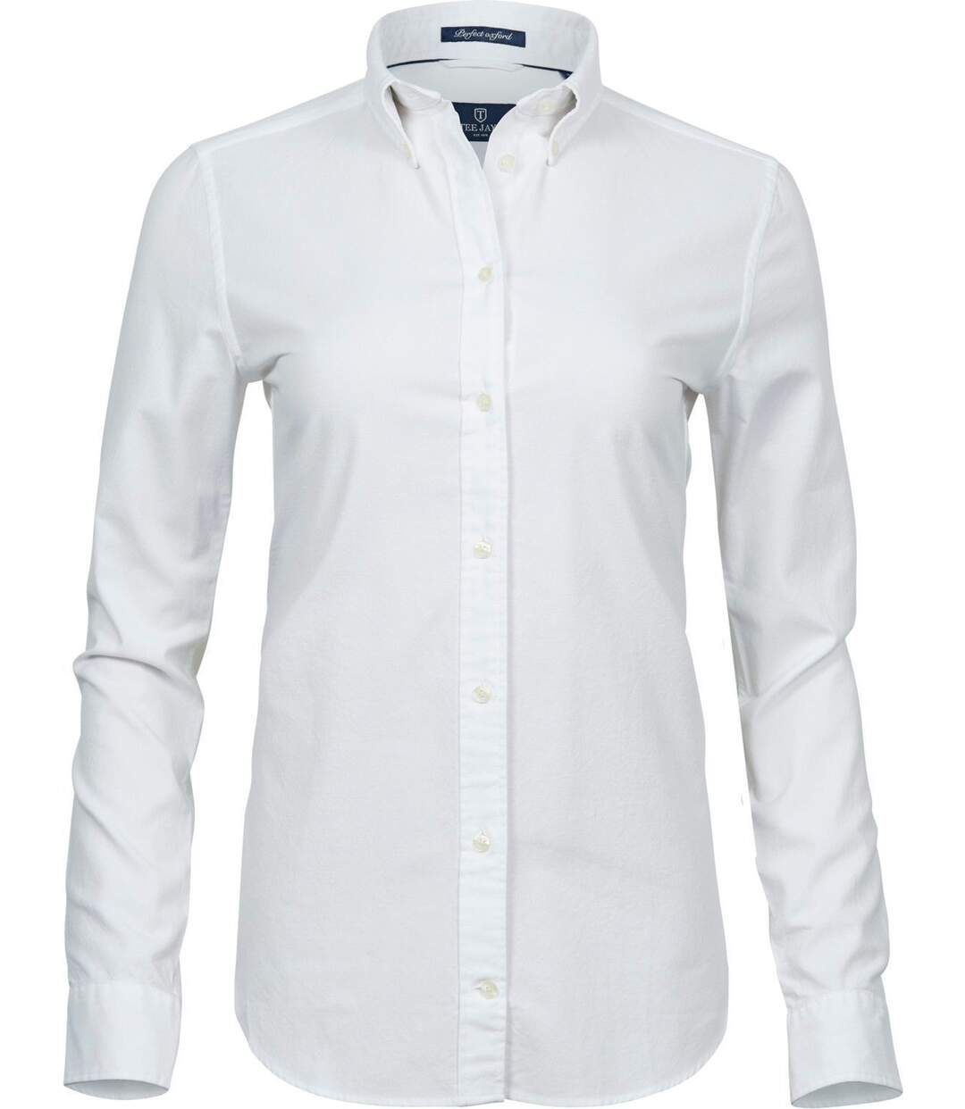 Chemise femme Oxford - 4001 - blanc - manches longues-2