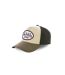 Casquette baseball Jacks Marron Ecusson Blanc Vondutch-1