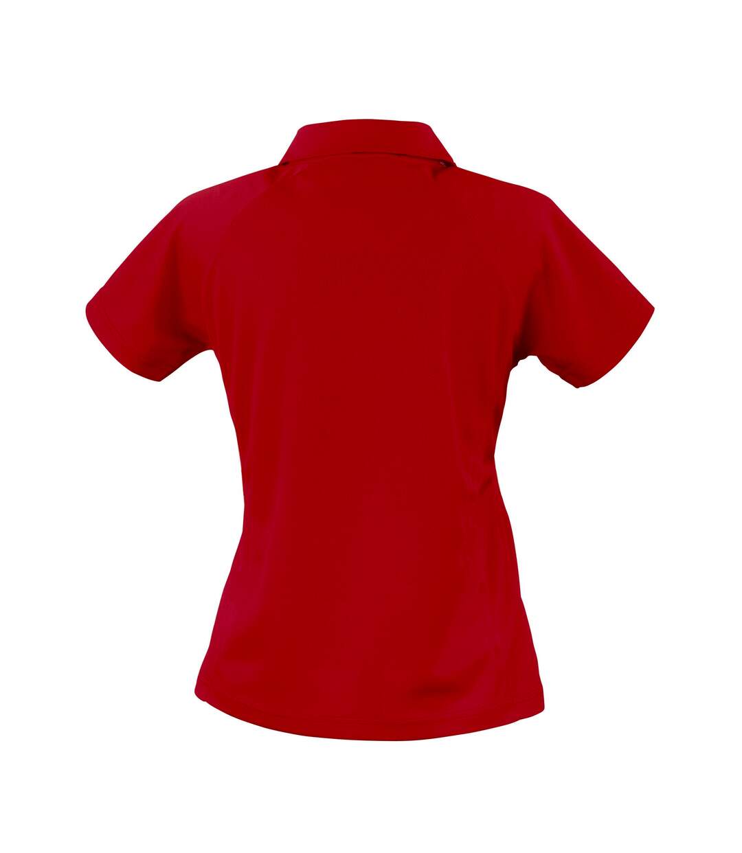 Polo team spirit femme rouge / blanc Spiro