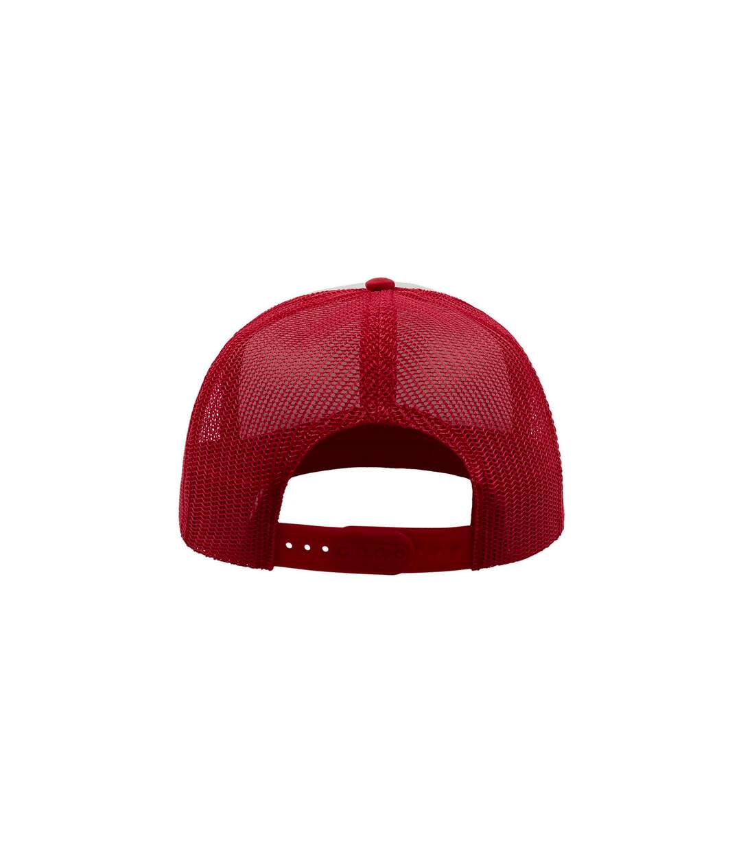 Casquette trucker snap 90s adulte blanc / rouge / bleu roi Atlantis