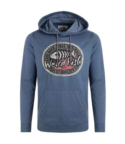 Sweat à capuche bryant homme bleu Weird Fish