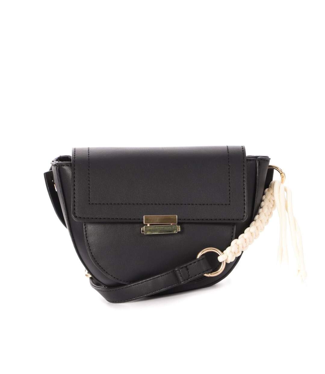 Sac Bandoulière Noir Femme Manoukian WENY - Taille unique-1