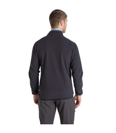 Mens co2 renu technology fleece jacket black pepper Craghoppers