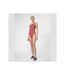 Maillot De Bain 1 Pièce F027 Femme Rose 4F-2