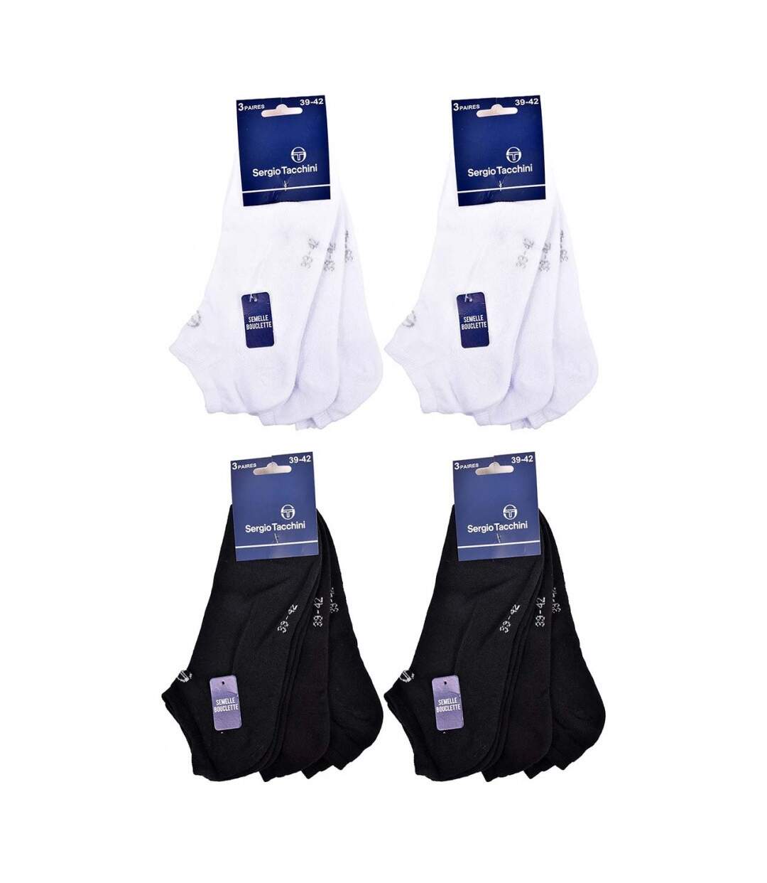 Chaussettes SERGIO TACCHINI SNEAKER - Pack de 12-4