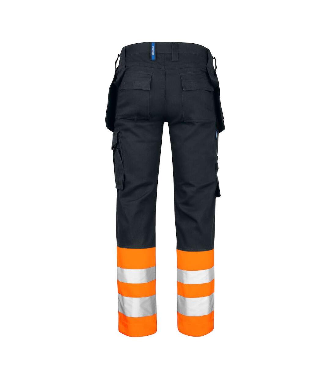 Mens hi-vis trousers orange/black Projob-2