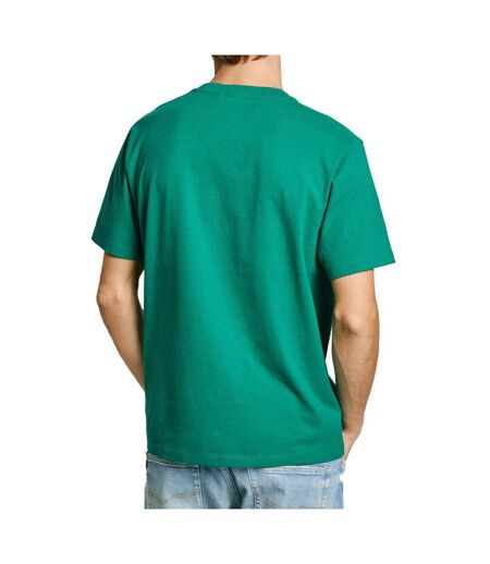 T-shirt vert homme pepe jeans contrast - l