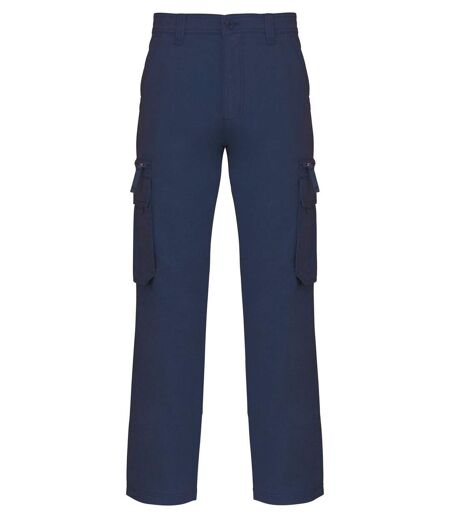 Pantalon multipoches pour homme - SP105 - bleu marine