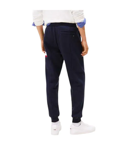 Mens Side Stripe Joggers Sky Blue Tommy Hilfiger