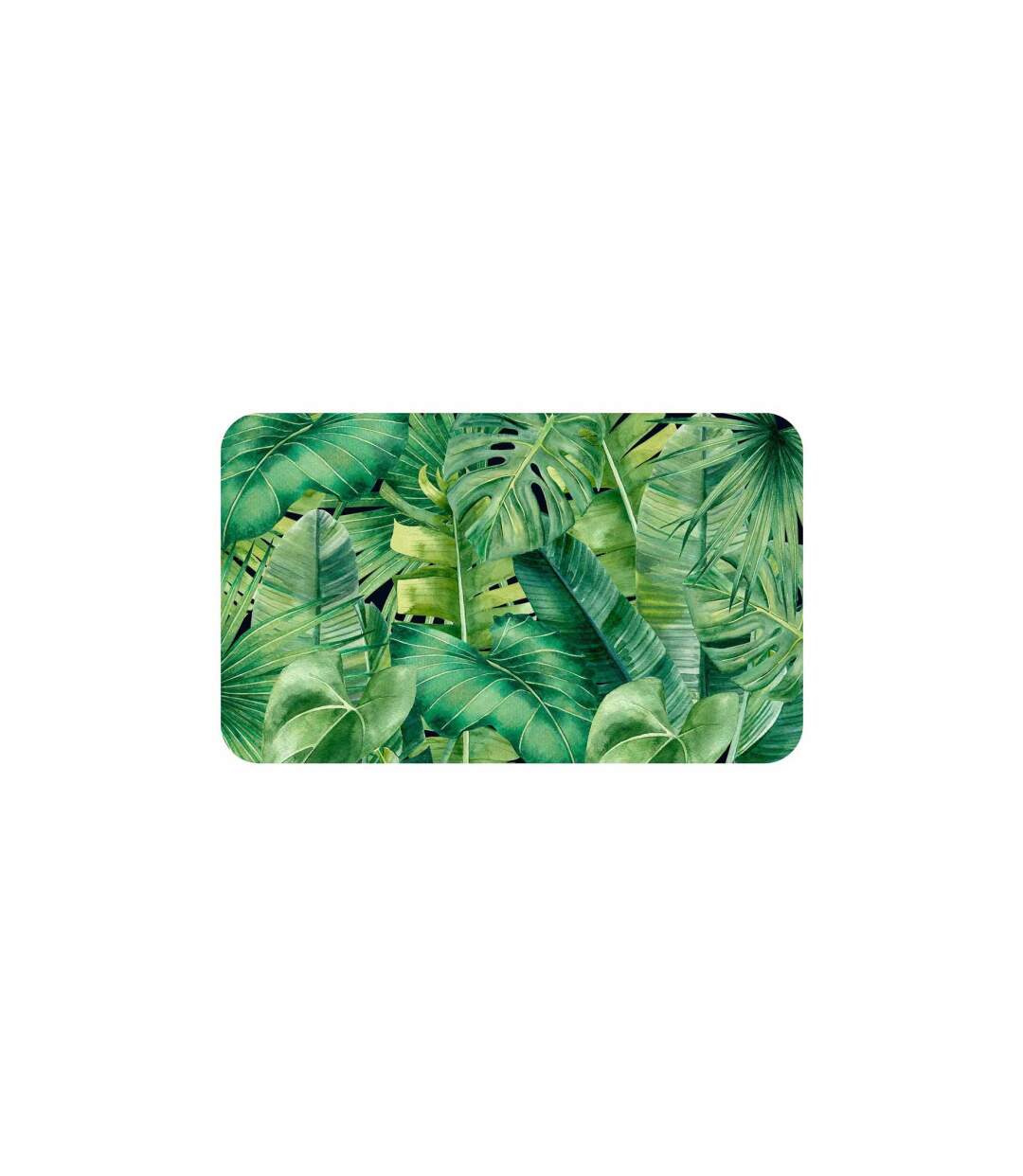 Tapis Imprimé Adriana 45x75cm Vert-1