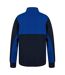Mens Quarter Zip Track Top Navy Royal Blue Finden & Hales-2