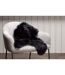 Tapis Imitation Fourrure Katy 60x90cm Noir-5