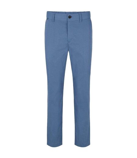 Mens Perin Plain Trousers Bright Blue Boss
