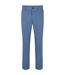 Mens Perin Plain Trousers Bright Blue Boss-1