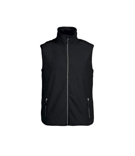Haut Polaire Sans Manches Sideflip Homme Noir Printer RED