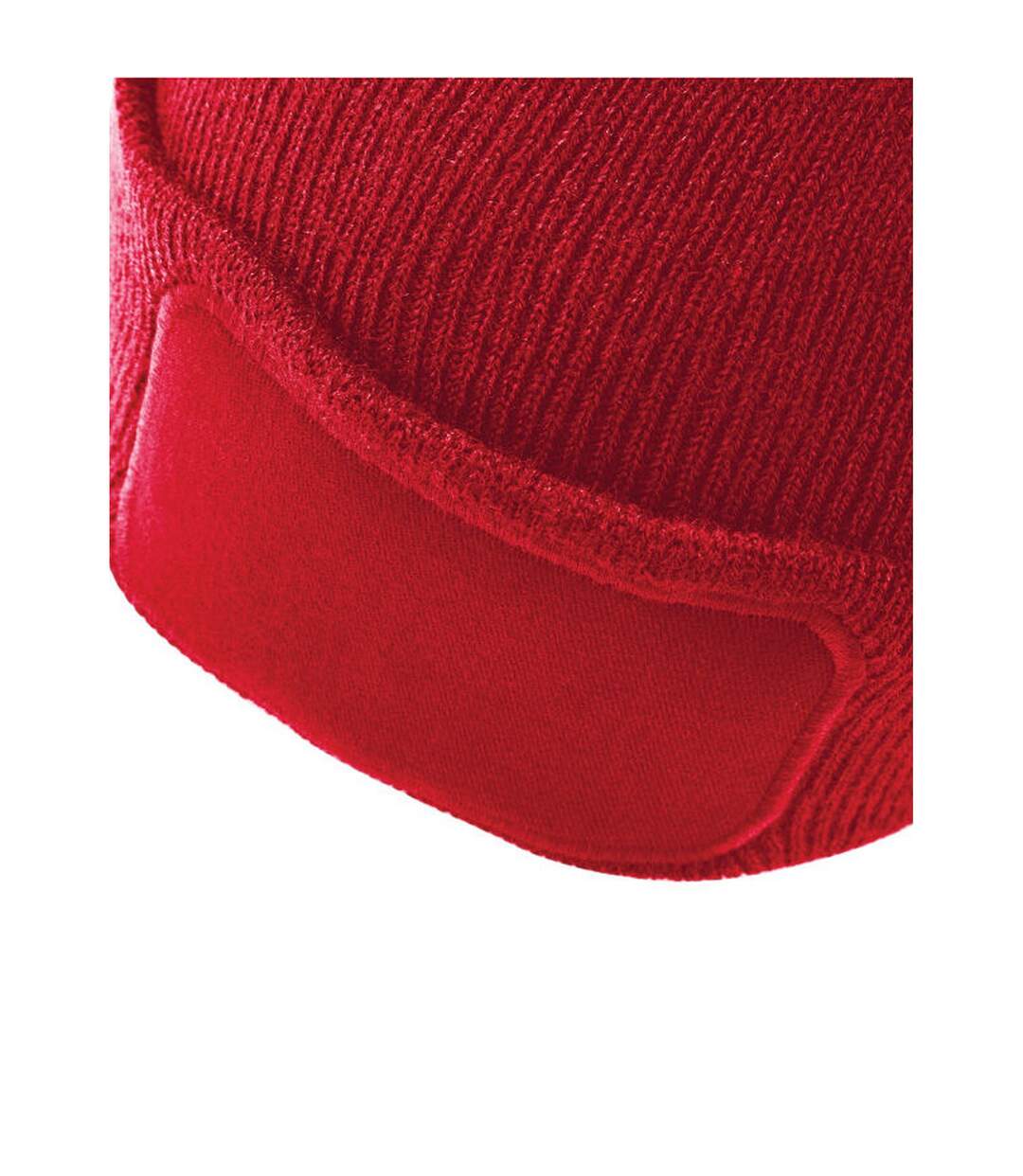 Unisex Adult Original Patch Beanie Bright Royal Blue Beechfield-2