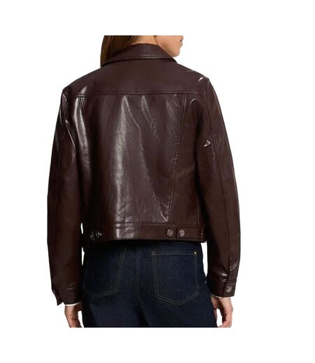 Veste bordeaux femme morgan gfalou