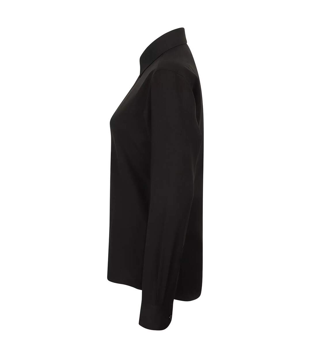 Chemisier Manches Longues Femme Noir Henbury-3