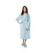 Peignoir Bain Femme Bleu Naviale-1