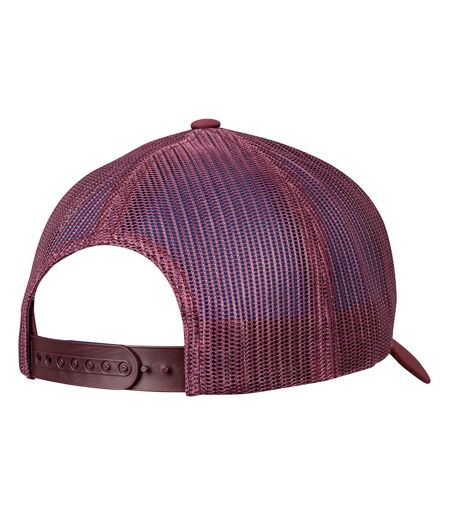 Flexfit Unisex Retro Trucker Cap (Maroon)