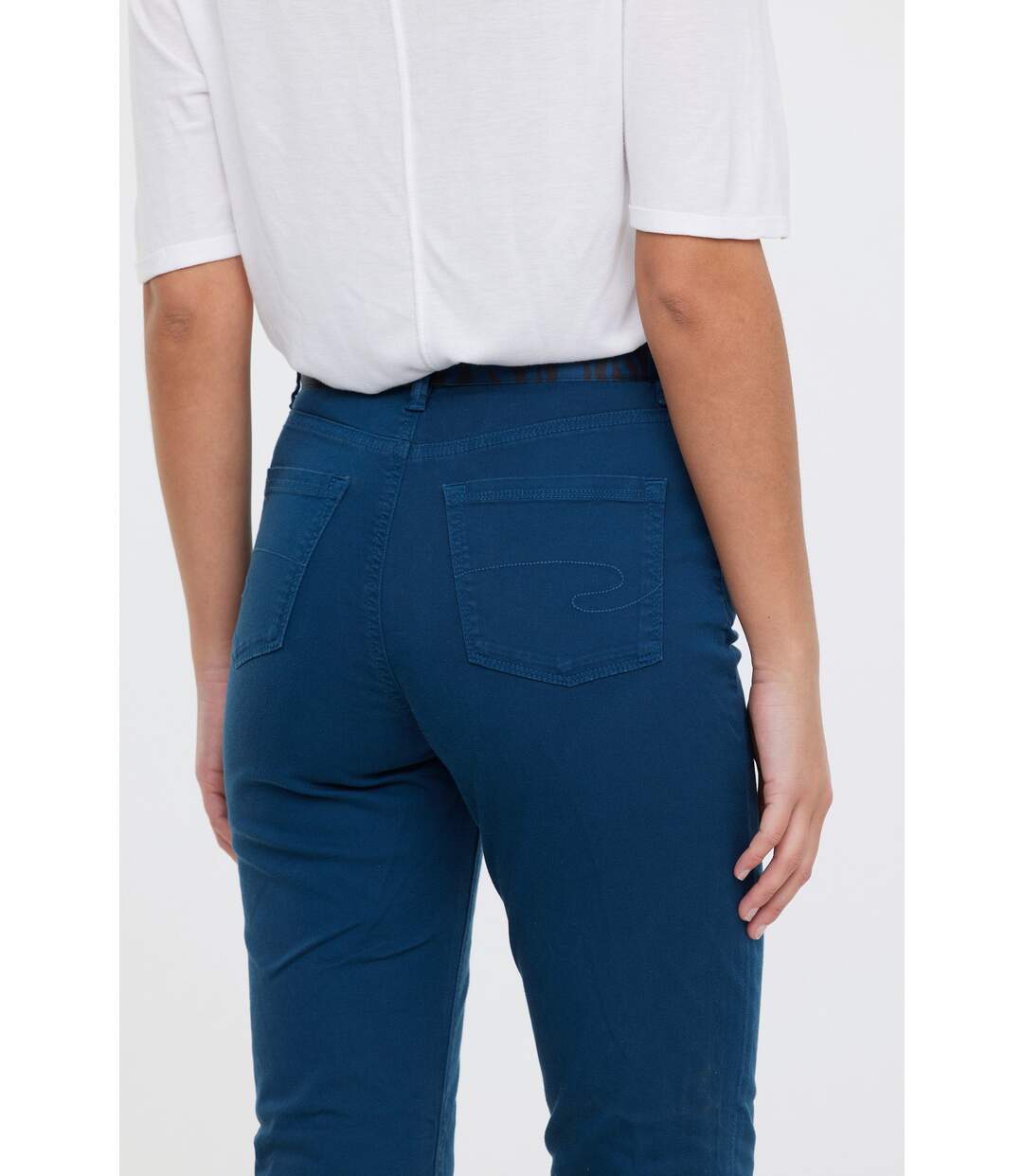Pantalon femme LC161 L32 Deep blue-4