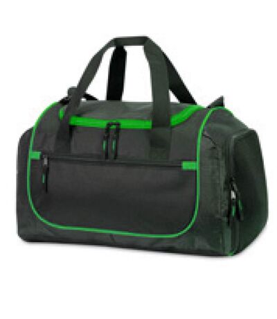 Shugon Piraeus Shoulder Strap Carryall Bag (Pack of 2) (Black/Green) (One Size) - UTBC4440