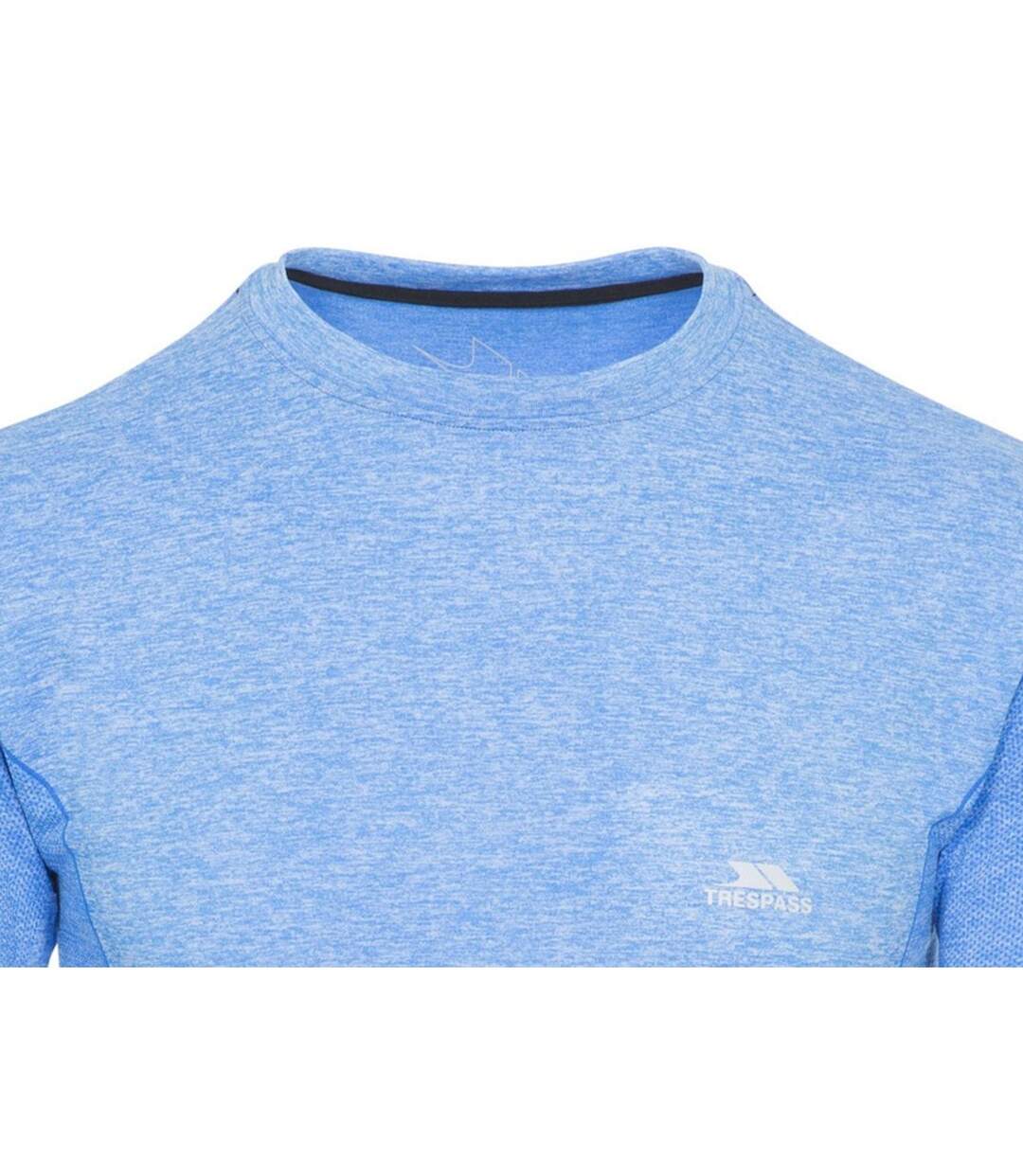 T-shirt De Sport Timo Homme Bleu Chiné Trespass-3