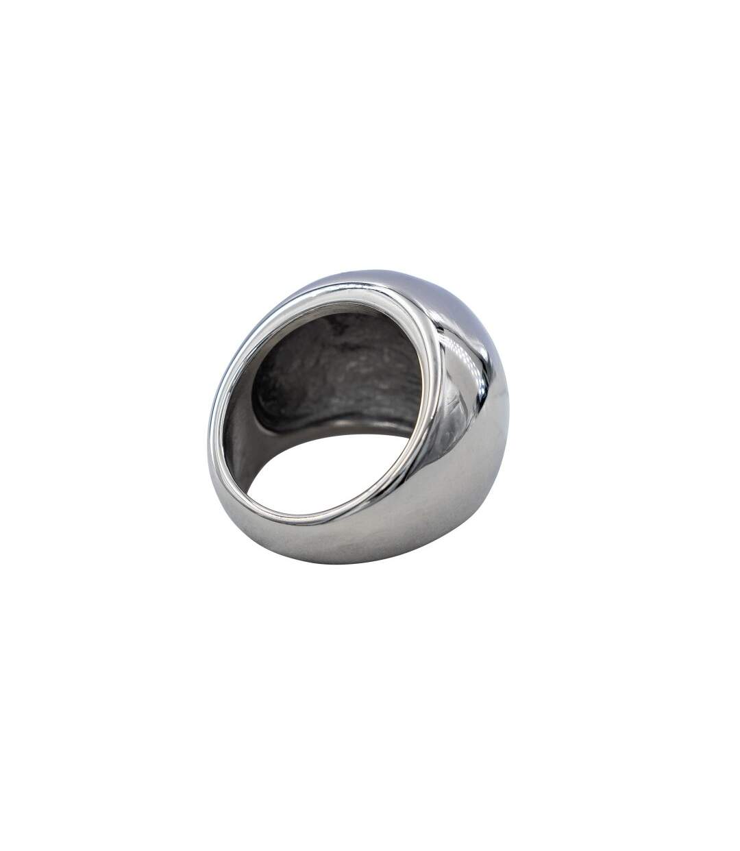 Bague Femme Acier Ornée de Zirconium-3