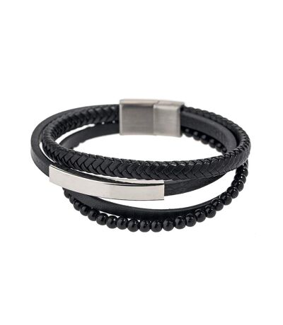 Bracelet noir homme geographical norway 315110 - taille unique