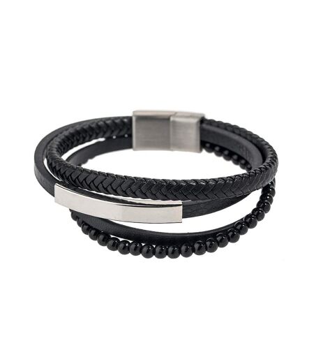 Bracelet noir homme geographical norway 315110 - taille unique
