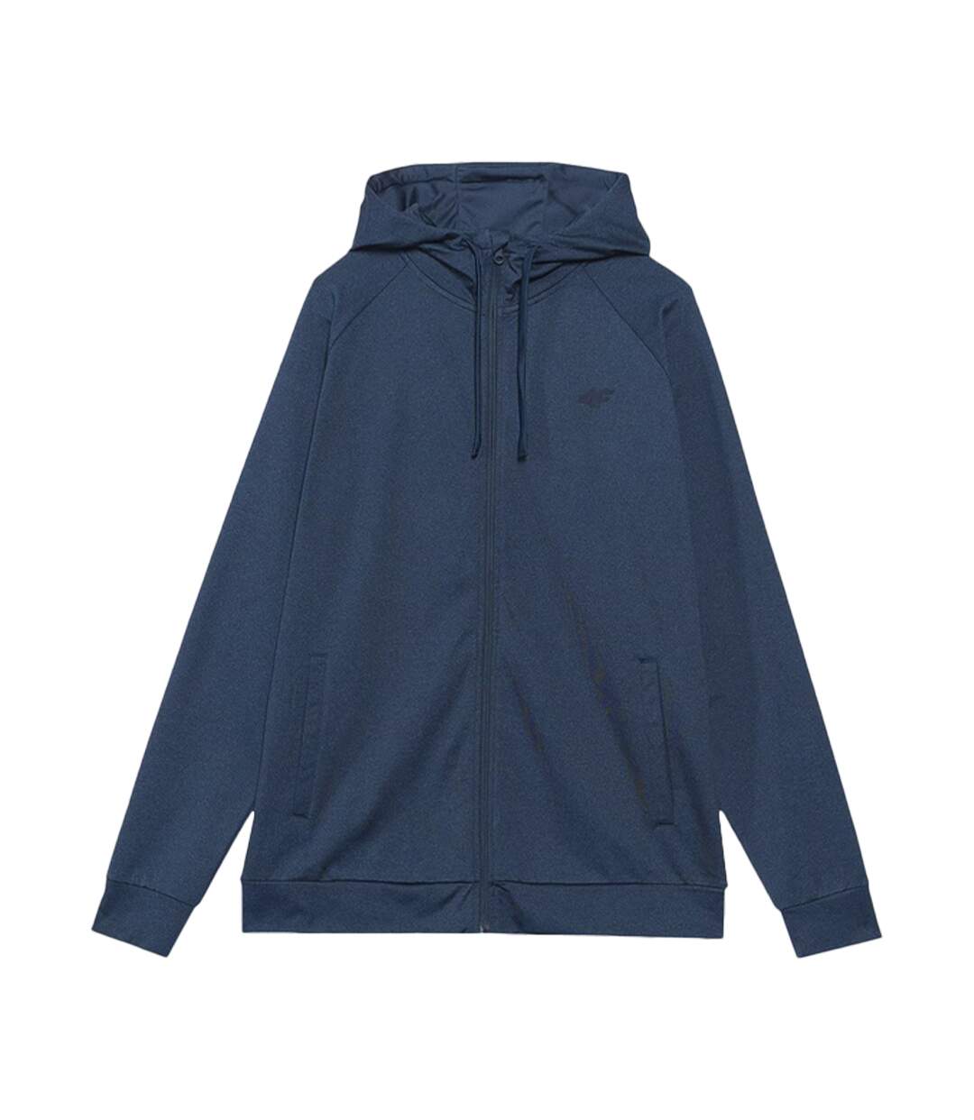 Sweat À Capuche Homme Bleu Marine 4F-2