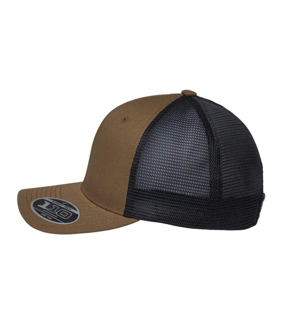 Casquette Trucker Olive Noir Flexfit-3
