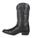 Mens Rebel Frontier Full Grain Leather Cowboy Boots Black Onyx Durango-3